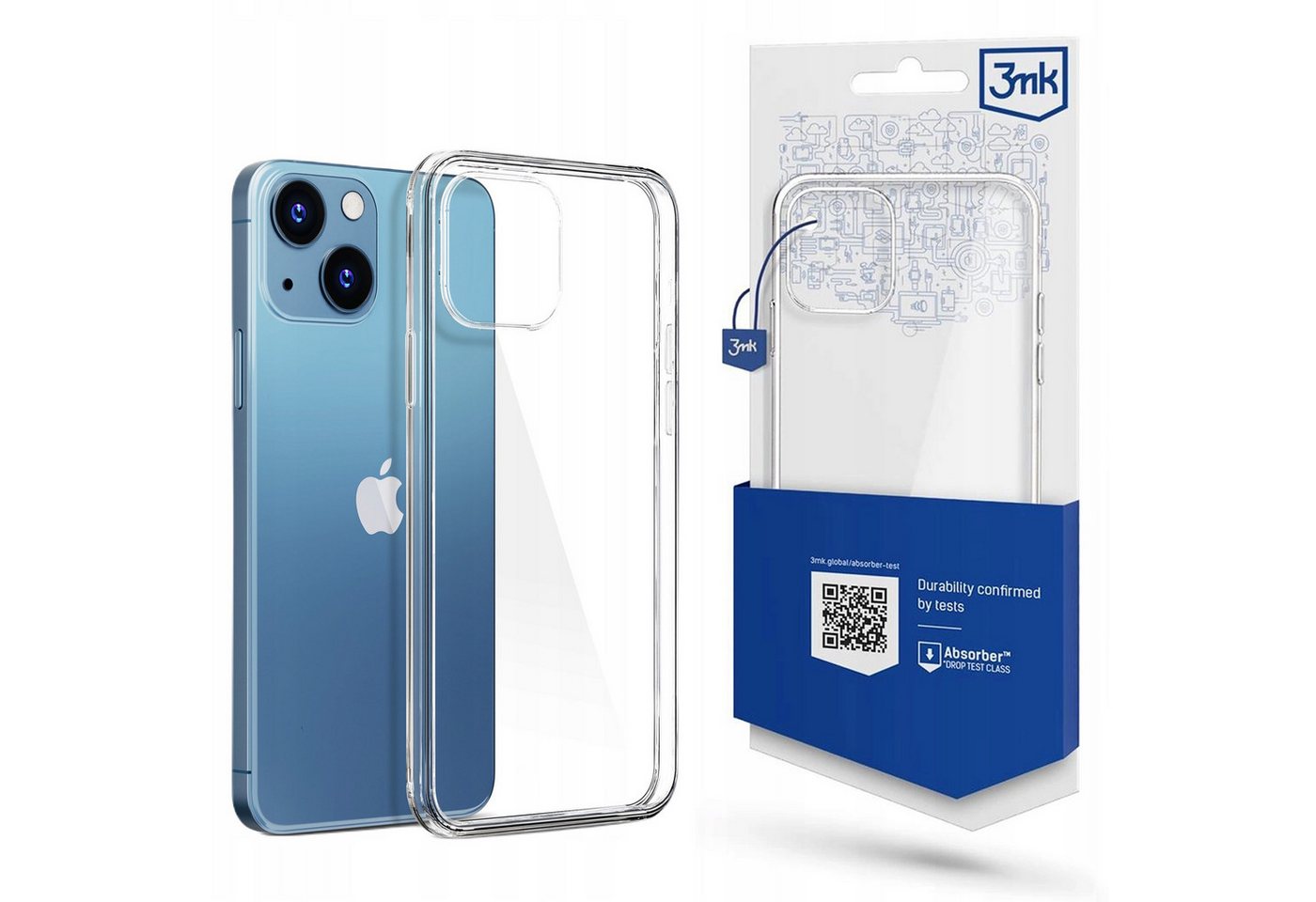 Sarcia.eu Smartphone-Hülle Hülle für das Apple iPhone 13 - 3mk Clear Case von Sarcia.eu