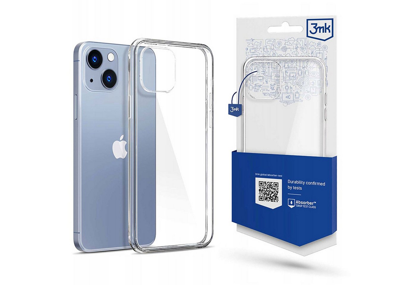 Sarcia.eu Smartphone-Hülle Hülle für das Apple iPhone 14 - 3mk Clear Case von Sarcia.eu