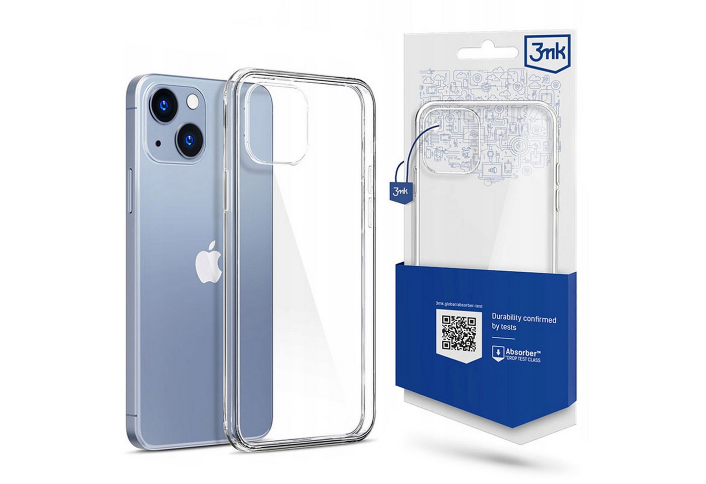 Sarcia.eu Smartphone-Hülle Hülle für das Apple iPhone 15 - 3mk Clear Case von Sarcia.eu