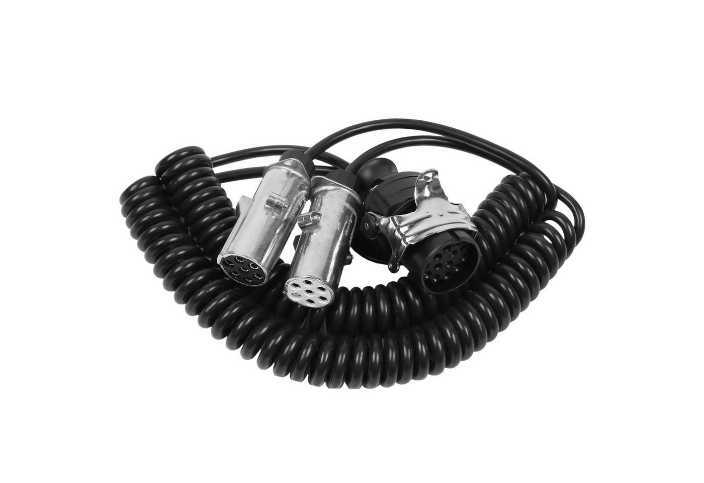 Sarcia.eu Spiralkabel Adapter weich 15 / 2×7, Alustecker, 3,5m Arbeitslänge Adapter Sarcia.eu Spiralkabel Adapter weich 15 / 2×7, Alustecker, 3,5m Arbeitslänge Adapter von Sarcia.eu