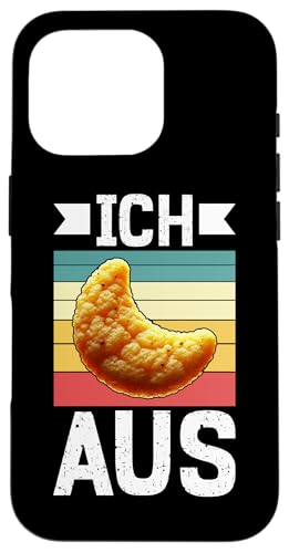 Ich Flippe Aus Erdnussflips Würmer Maden Snips Sarkastische Hülle für iPhone 16 Pro von Sarkastische Sprüche Angelausflug Sarkasmus Humor