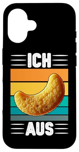 Ich Flippe Aus Erdnussflips Würmer Maden Snips Sarkastische Hülle für iPhone 16 von Sarkastische Sprüche Angelausflug Sarkasmus Humor