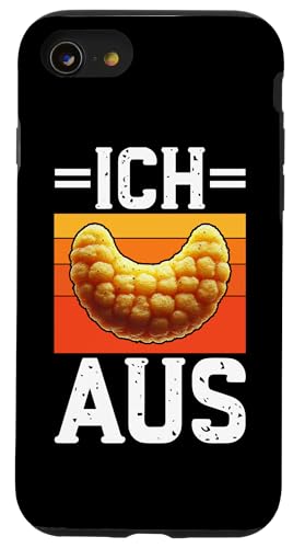 Ich Flippe Aus Erdnussflips Würmer Maden Snips Sarkastische Hülle für iPhone SE (2020) / 7 / 8 von Sarkastische Sprüche Angelausflug Sarkasmus Humor