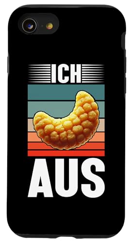 Ich Flippe Aus Erdnussflips Würmer Maden Snips Sarkastische Hülle für iPhone SE (2020) / 7 / 8 von Sarkastische Sprüche Angelausflug Sarkasmus Humor