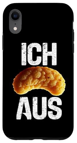 Ich Flippe Aus Erdnussflips Würmer Maden Snips Sarkastische Hülle für iPhone XR von Sarkastische Sprüche Angelausflug Sarkasmus Humor