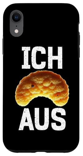Ich Flippe Aus Erdnussflips Würmer Maden Snips Sarkastische Hülle für iPhone XR von Sarkastische Sprüche Angelausflug Sarkasmus Humor