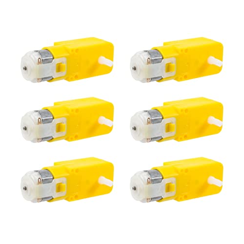 Sarngk Getriebe Motor Doppel Welle 3-6V TT Motor für Robot Pack Von 6 (I Form) von Sarngk