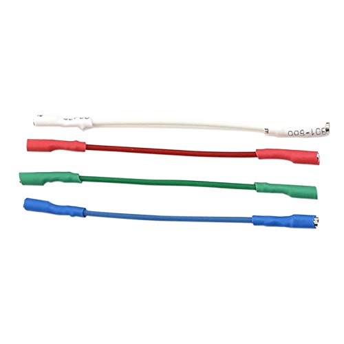 Sarngk Platten Spieler Grammophon Führen Kopfschale Stereo Patrone Plattenspieler Player Kopfschale Drähte 4-Teilig für Den Austausch Von Plattenspielern Sarngk Platten Spieler Grammophon Führen Kopfschale Stereo Patrone Plattenspieler Player Kopfschale Drähte 4-Teilig für Den Austausch Von Plattenspielern von Sarngk