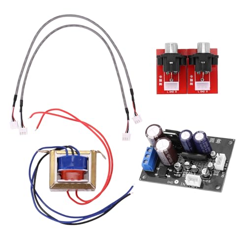 Sarngk Vinyl Plattenspieler VorverstäRkerplatine MM Phono VerstäRker Grammophon KopfvergrößErung VorverstäRker Dual AC 12-16V von Sarngk