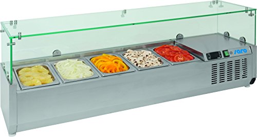 Aufsatzkühlvitrine VRX 1400/330 Aufsatzkühlvitrine VRX 1400/330 von Saro