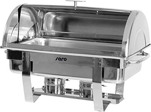 Saro 213-4070 Chafing Dish mit Rolldeckel, 1/1 GN, DENNIS, edelstahl, b 650 x t 370 x h 450 mm von Saro