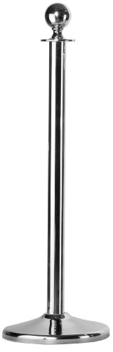 Saro AF 279 Personenleitsystem, Metall, Silber, 36 x 36 x 100 cm von Saro