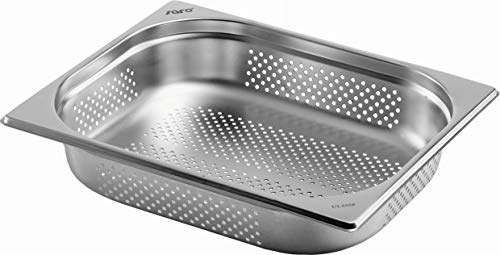 Saro Budget Line Gastronormbehälter 1/2 GN Perforiert Tiefe 100mm von Saro