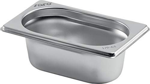 Saro Budget Line Gastronormbehälter 1/9 GN Tiefe 100mm von Saro