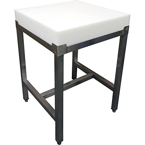 Saro Hackblock mit Edelstahlrahmen 600x600 AISI 430 Saro Hackblock mit Edelstahlrahmen 600x600 AISI 430 von Saro