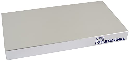 Saro Kühl-Servierplatte Modell Stay Cool 1/3 GN, Metall, silber, 32.5 x 17.6 x 3.6 cm von Saro