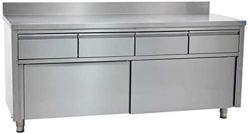 Saro Schiebetürenschrank - 4 Schub.1800X700mmAufkantung Saro Schiebetürenschrank - 4 Schub.1800X700mmAufkantung von Saro