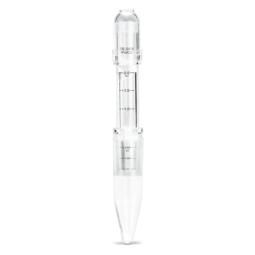 Sartorius Vivaspin 2 Polycarbonat (PC) Zentrifugalkonzentratoren mit Kappe, Cellulosetriacetat (CTA) Membran, 10 kDa MWCO, 2ml Volumen, 126mm Länge, 100 Stück von Sartorius