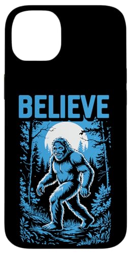 Believe Funny Bigfoot Night Walk Sasquatch Cryptid Lover Hülle für iPhone 14 Plus Believe Funny Bigfoot Night Walk Sasquatch Cryptid Lover Hülle für iPhone 14 Plus von Sasquatch Garage