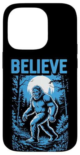 Believe Funny Bigfoot Night Walk Sasquatch Cryptid Lover Hülle für iPhone 14 Pro Believe Funny Bigfoot Night Walk Sasquatch Cryptid Lover Hülle für iPhone 14 Pro von Sasquatch Garage