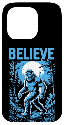 Believe Funny Bigfoot Night Walk Sasquatch Cryptid Lover Hülle für iPhone 15 Pro Believe Funny Bigfoot Night Walk Sasquatch Cryptid Lover Hülle für iPhone 15 Pro von Sasquatch Garage