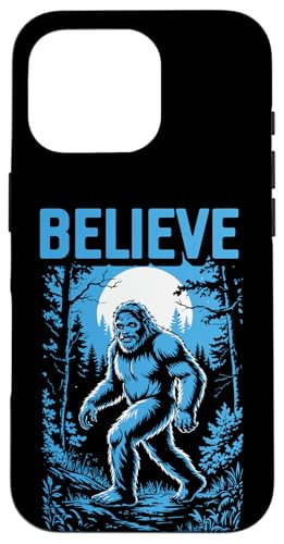 Believe Funny Bigfoot Night Walk Sasquatch Cryptid Lover Hülle für iPhone 16 Pro Believe Funny Bigfoot Night Walk Sasquatch Cryptid Lover Hülle für iPhone 16 Pro von Sasquatch Garage