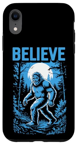 Believe Funny Bigfoot Night Walk Sasquatch Cryptid Lover Hülle für iPhone XR Believe Funny Bigfoot Night Walk Sasquatch Cryptid Lover Hülle für iPhone XR von Sasquatch Garage
