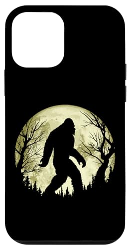 Creepy Trees & Bigfoot Funny Full Moon Night Graphic Hülle für iPhone 12 mini Creepy Trees & Bigfoot Funny Full Moon Night Graphic Hülle für iPhone 12 mini von Sasquatch Garage