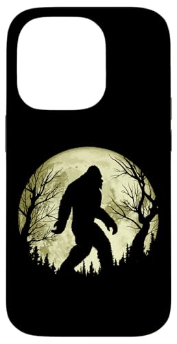 Creepy Trees & Bigfoot Funny Full Moon Night Graphic Hülle für iPhone 14 Pro Creepy Trees & Bigfoot Funny Full Moon Night Graphic Hülle für iPhone 14 Pro von Sasquatch Garage