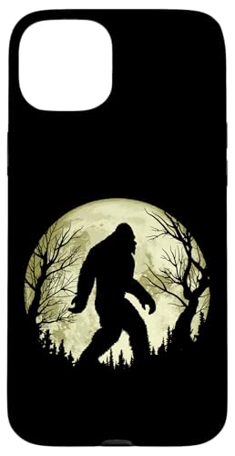 Creepy Trees & Bigfoot Funny Full Moon Night Graphic Hülle für iPhone 15 Plus Creepy Trees & Bigfoot Funny Full Moon Night Graphic Hülle für iPhone 15 Plus von Sasquatch Garage