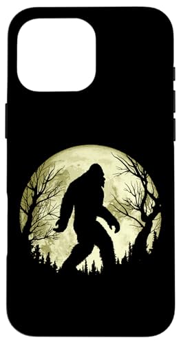 Creepy Trees & Bigfoot Funny Full Moon Night Graphic Hülle für iPhone 16 Pro Max Creepy Trees & Bigfoot Funny Full Moon Night Graphic Hülle für iPhone 16 Pro Max von Sasquatch Garage