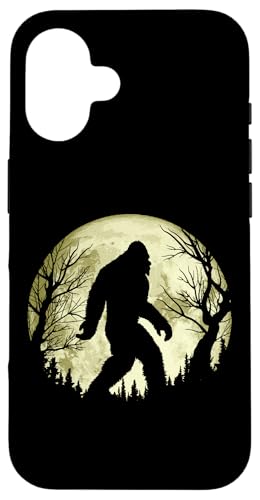 Creepy Trees & Bigfoot Funny Full Moon Night Graphic Hülle für iPhone 16 Creepy Trees & Bigfoot Funny Full Moon Night Graphic Hülle für iPhone 16 von Sasquatch Garage