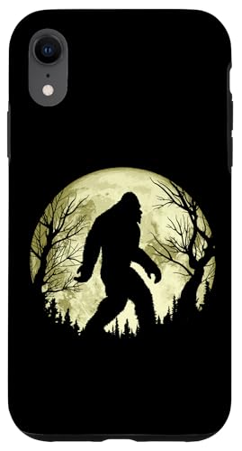 Creepy Trees & Bigfoot Funny Full Moon Night Graphic Hülle für iPhone XR Creepy Trees & Bigfoot Funny Full Moon Night Graphic Hülle für iPhone XR von Sasquatch Garage