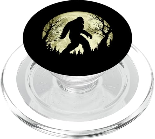Creepy Trees & Bigfoot Funny Full Moon Night Graphic PopSockets PopGrip für MagSafe Creepy Trees & Bigfoot Funny Full Moon Night Graphic PopSockets PopGrip für MagSafe von Sasquatch Garage