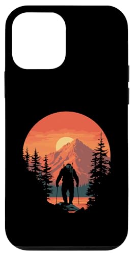 Hiking Sasquatch at Sunset Retro Bigfoot Mountains & Sun Hülle für iPhone 12 mini Hiking Sasquatch at Sunset Retro Bigfoot Mountains & Sun Hülle für iPhone 12 mini von Sasquatch Garage
