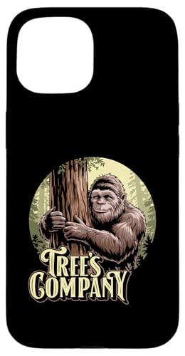Tree's Company Funny Sasquatch Tree Hugger Nature Bigfoot Hülle für iPhone 15 Tree's Company Funny Sasquatch Tree Hugger Nature Bigfoot Hülle für iPhone 15 von Sasquatch Garage