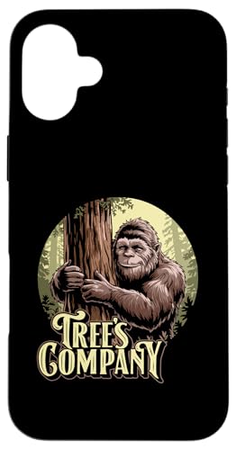 Tree's Company Funny Sasquatch Tree Hugger Nature Bigfoot Hülle für iPhone 16 Plus Tree's Company Funny Sasquatch Tree Hugger Nature Bigfoot Hülle für iPhone 16 Plus von Sasquatch Garage