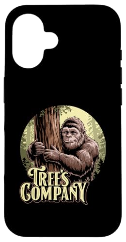 Tree's Company Funny Sasquatch Tree Hugger Nature Bigfoot Hülle für iPhone 16 Tree's Company Funny Sasquatch Tree Hugger Nature Bigfoot Hülle für iPhone 16 von Sasquatch Garage