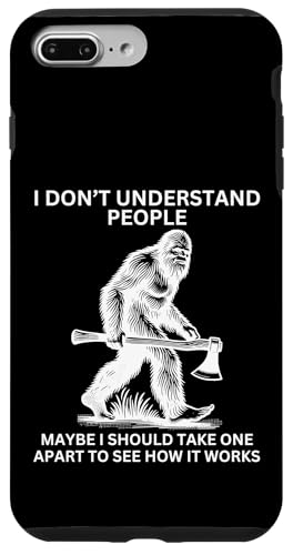 Sasquatch Bigfoot hat Lustiger sarkastischer Yeti falsch verstanden Hülle für iPhone 7 Plus/8 Plus von Sasquatch Yeti Misunderstood Funny People