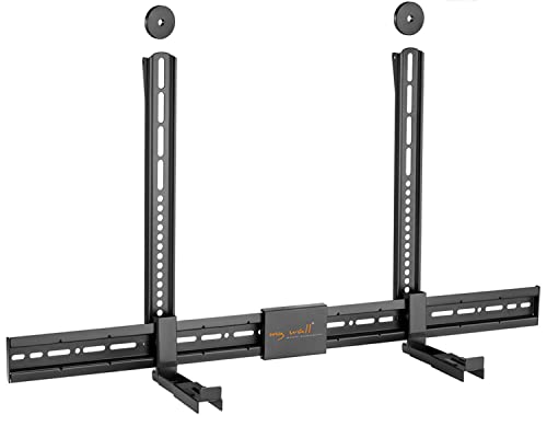Sat-Fox Universal Halterung für Soundbars von 8,6 bis 15,5 cm Tiefe Soundbar Wandhalterung mit Anti-Rutsch Sockelhalter Sat-Fox Universal Halterung für Soundbars von 8,6 bis 15,5 cm Tiefe Soundbar Wandhalterung mit Anti-Rutsch Sockelhalter von Sat-Fox