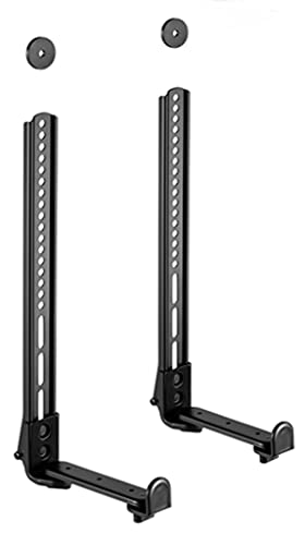 Sat-Fox Universal-Soundbar-Halterung mit rutschfestem Sockelhalter kompatibel mit Soundbars von 4 bis 18 cm Tiefe, Sat-Fox Universal-Soundbar-Halterung mit rutschfestem Sockelhalter kompatibel mit Soundbars von 4 bis 18 cm Tiefe, von Sat-Fox