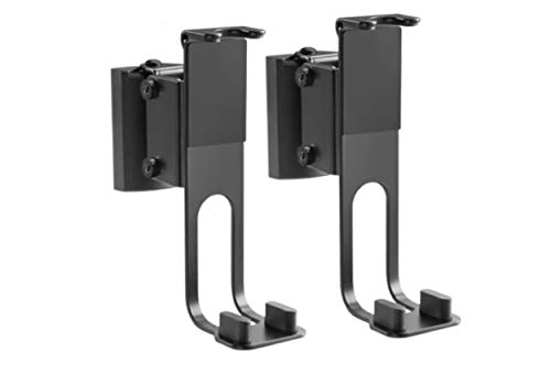 Sat-Fox Wandhalterung Lautsprecher Wandhalter passend für SONOS ONE und Play:1 Boxen 2 er Paar 3 kg belastbar neigbar drehbar Kabelmanagement Halter 2 Wandmontage Box schwarz Sat-Fox Wandhalterung Lautsprecher Wandhalter passend für SONOS ONE und Play:1 Boxen 2 er Paar 3 kg belastbar neigbar drehbar Kabelmanagement Halter 2 Wandmontage Box schwarz von Sat-Fox