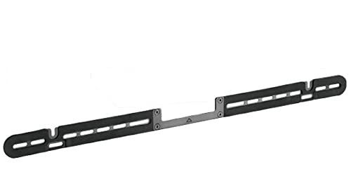 Sat-Fox Wandhalterung passend für Sonos® Soundbar Arc Slim Design, nur 11 mm Wandabstand schwarz von Sat-Fox