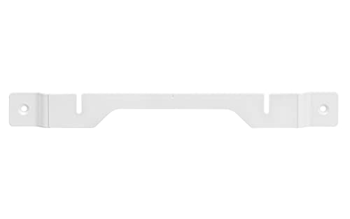 Sat-Fox Wandhalterung passend für Sonos® Soundbar Ray Soundbarhalter Halterung Slim Design, nur 14 mm Wandabstand, schwarz (Weiss) von Sat-Fox