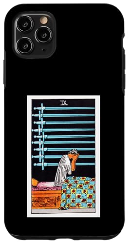 Nine of Swords Vintage Tarotkarte – Rider Waite Deck Hülle für iPhone 11 Pro Max Nine of Swords Vintage Tarotkarte – Rider Waite Deck Hülle für iPhone 11 Pro Max von Satanic Occult and Black Magic Designs RLW