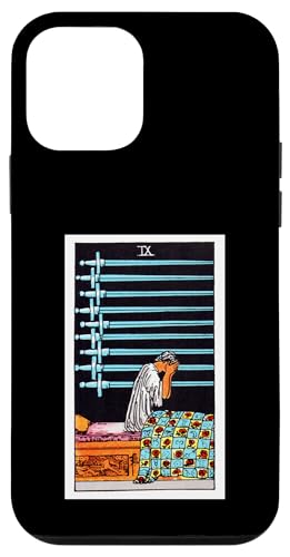 Nine of Swords Vintage Tarotkarte – Rider Waite Deck Hülle für iPhone 12 mini von Satanic Occult and Black Magic Designs RLW