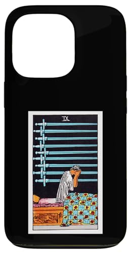 Nine of Swords Vintage Tarotkarte – Rider Waite Deck Hülle für iPhone 13 Pro Nine of Swords Vintage Tarotkarte – Rider Waite Deck Hülle für iPhone 13 Pro von Satanic Occult and Black Magic Designs RLW
