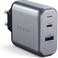 Satechi 30W Dual-Port Wall Charger Space Grey Satechi 30W Dual-Port Wall Charger Space Grey von Satechi