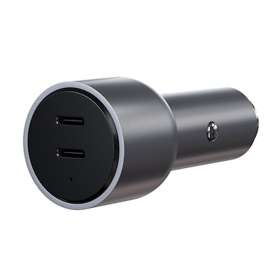 Satechi 40W Dual USB-C PD Car Charger Space Grau von Satechi