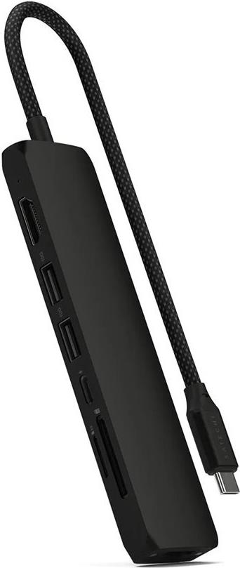 Satechi 7-in-1 - Dockingstation - USB-C / USB 3.2 Gen 2 x 2 (ST-P7SK) von Satechi